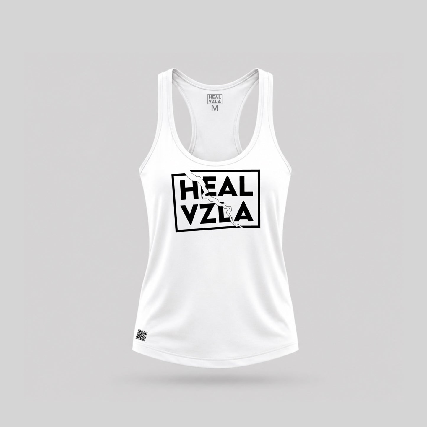 Heal Venezuela Brocken Logo Tank Top