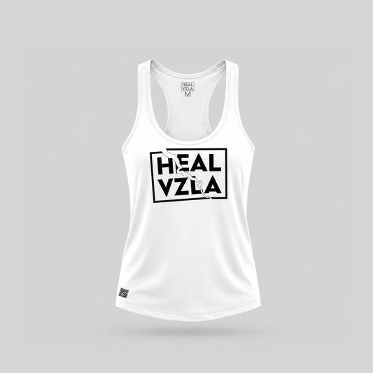 Heal Venezuela Brocken Logo Tank Top