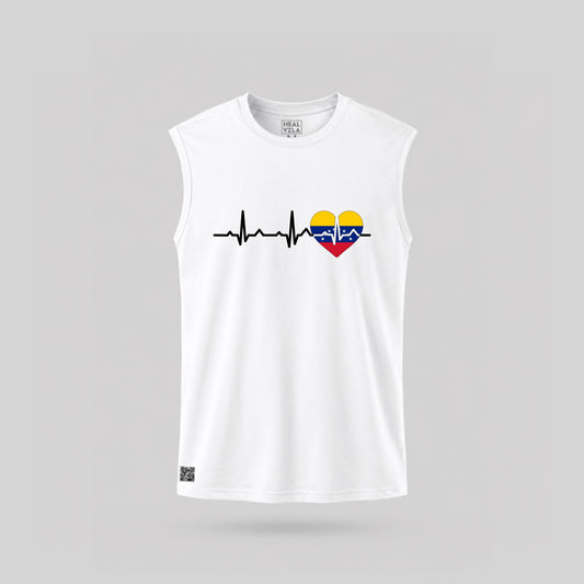 Heartbeat Venezuela Men Tank Top